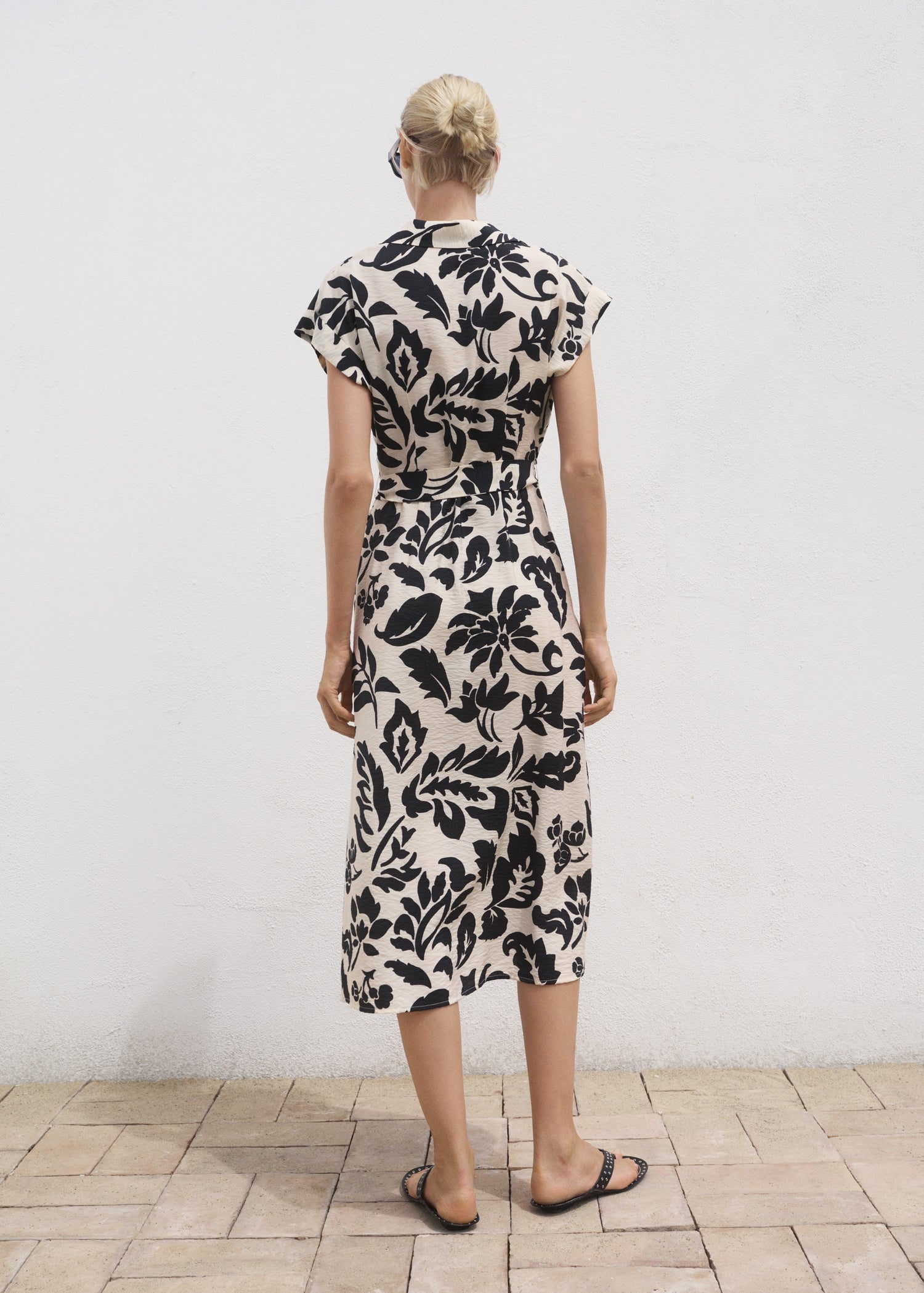 Mango dress apple in Off White - R