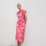 Mango dress apple in Fuchsia - 99999999_01
