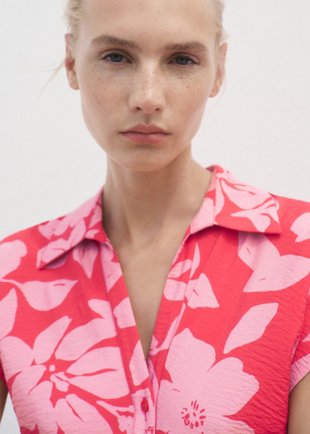Mango dress apple in Fuchsia - D1