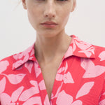 Mango dress apple in Fuchsia - D1