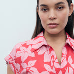 Mango dress apple in Fuchsia - D4