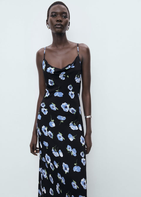 Mango dress kendal in black
