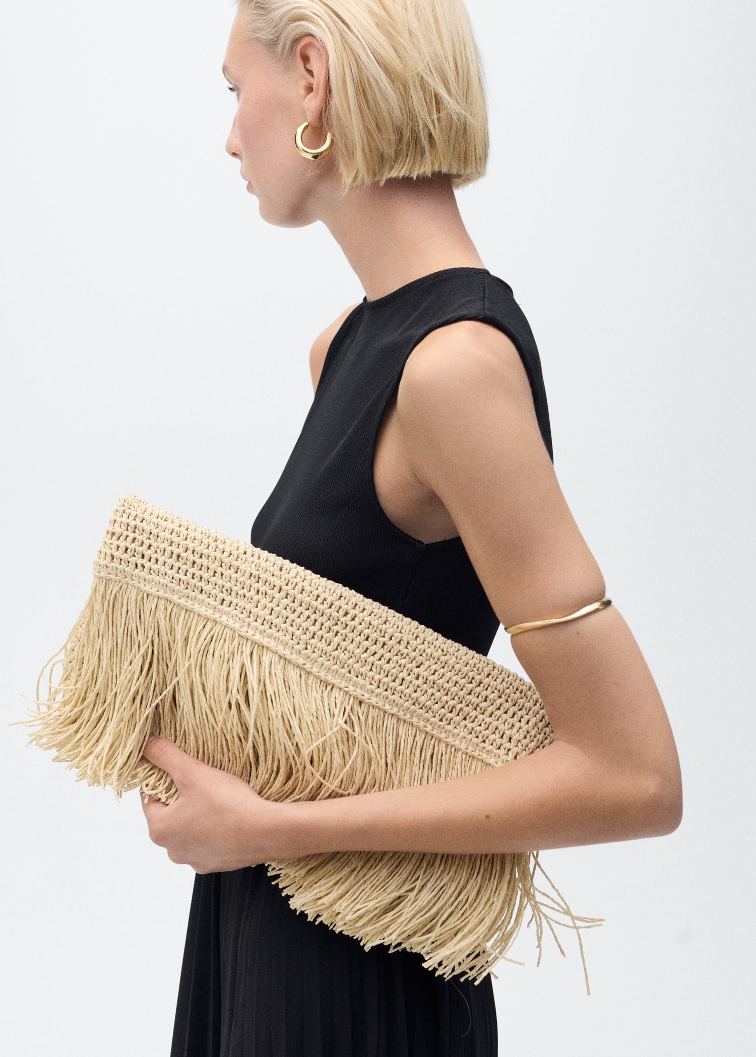 Mango dress caldi in Black - D1