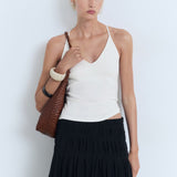 Mango top bali in Off White