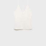 Mango top bali in Off White - B