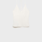 Mango top bali in Off White - B
