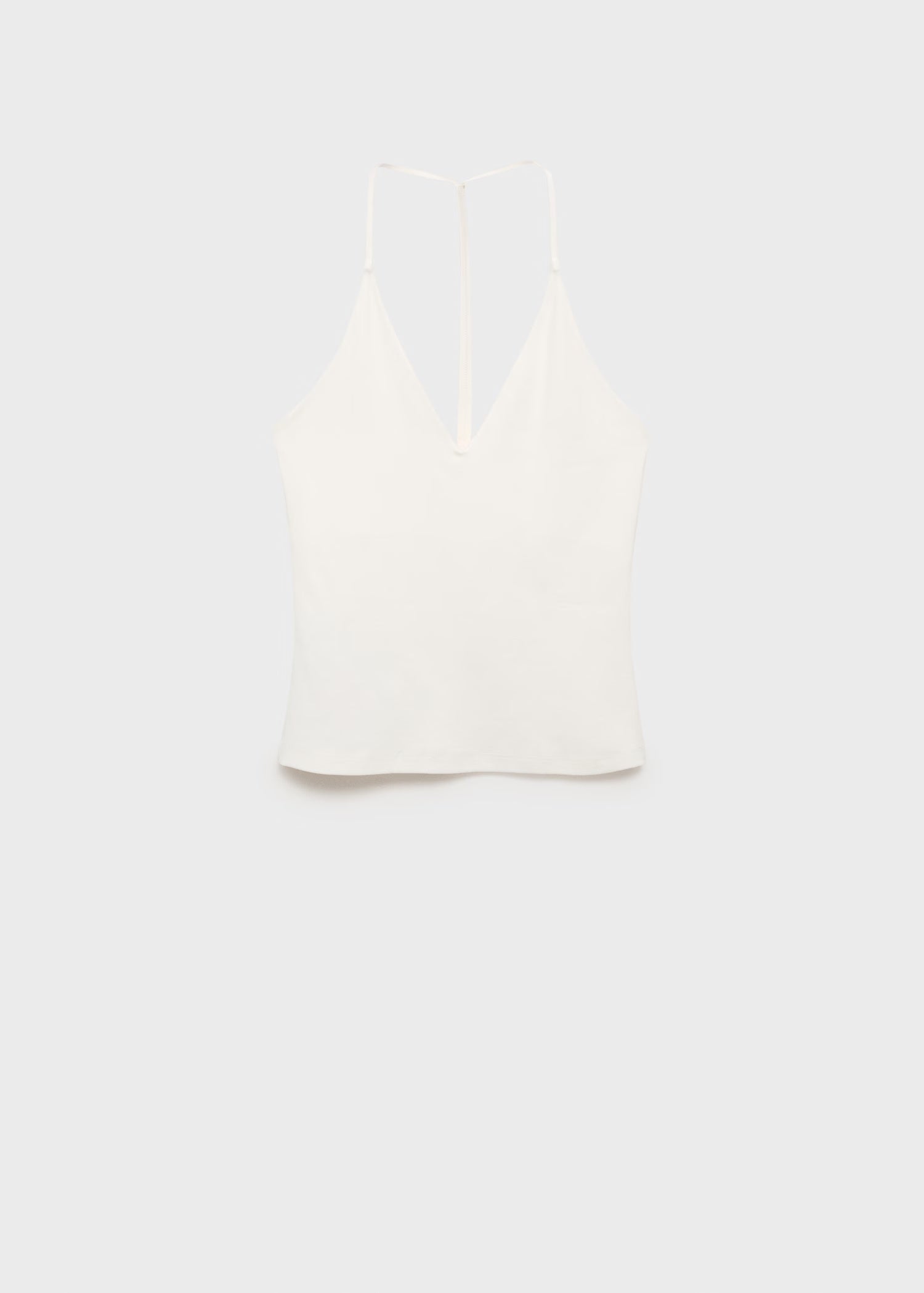 Mango top bali in Off White - B