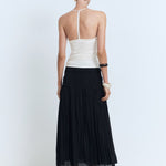 Mango top bali in Off White - R