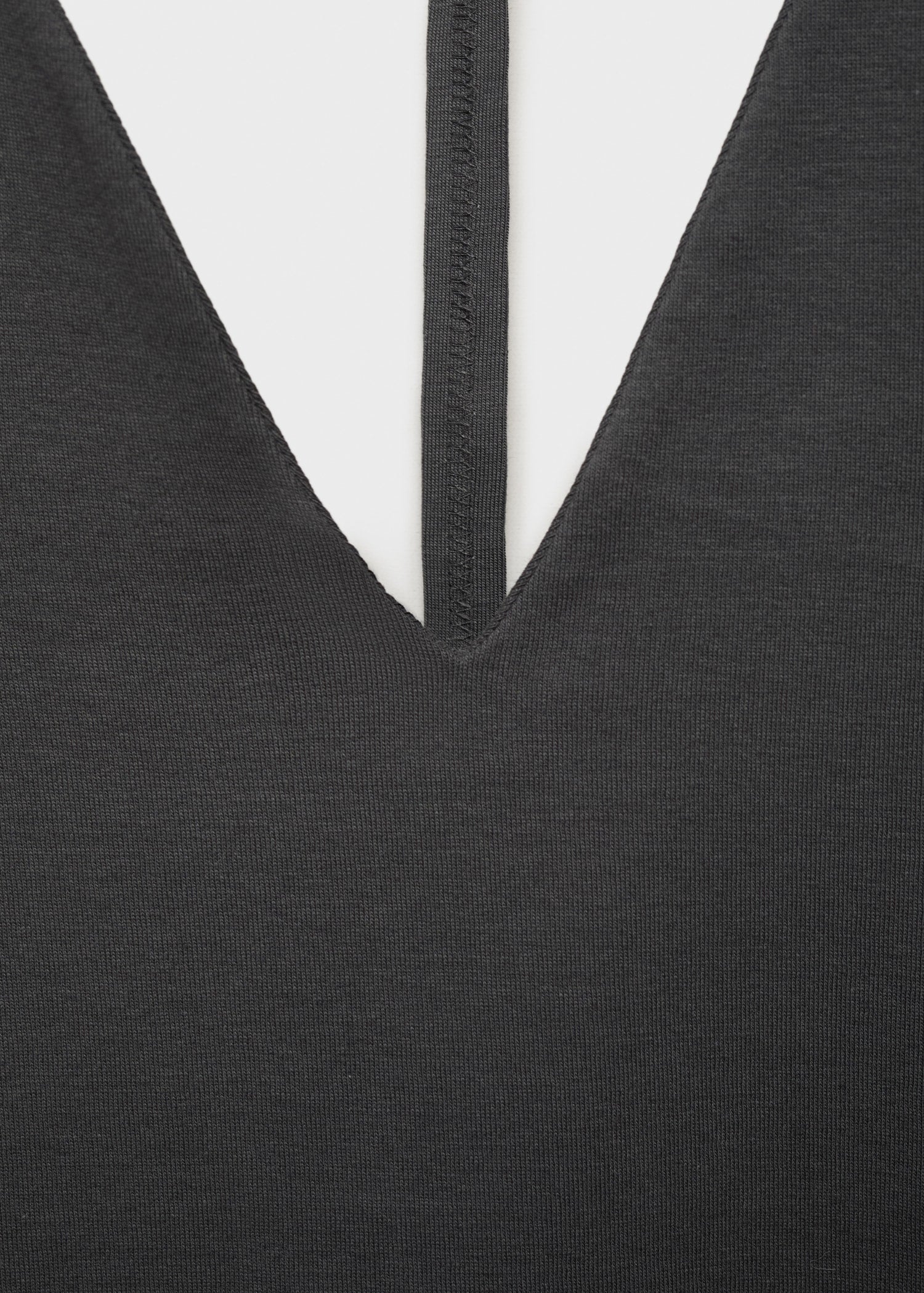 Mango top bali in Anthracite - D8