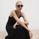 Mango top bali in Black - D2