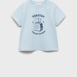Mango t-shirt cereal in Sky Blue - B