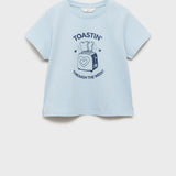 Mango t-shirt cereal in Sky Blue - B