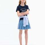 Mango t-shirt cereal in Navy - 99999999_01