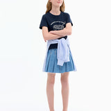 Mango t-shirt cereal in Navy - 99999999_01
