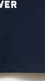 Mango t-shirt cereal in Navy - D0