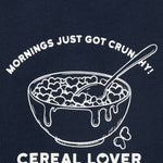 Mango t-shirt cereal in Navy - D8