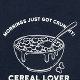 Mango t-shirt cereal in Navy - D8