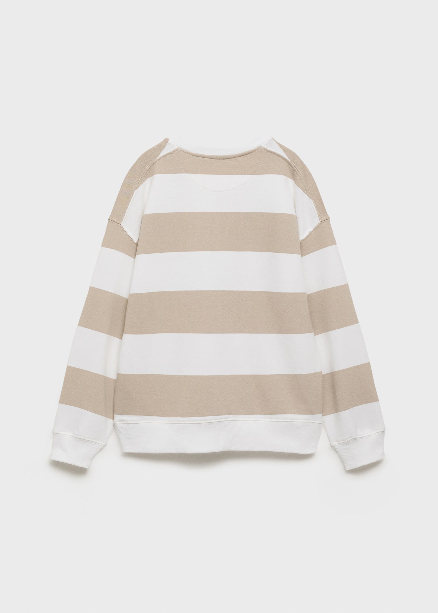 Mango sweatshirt striblo in Sand - R