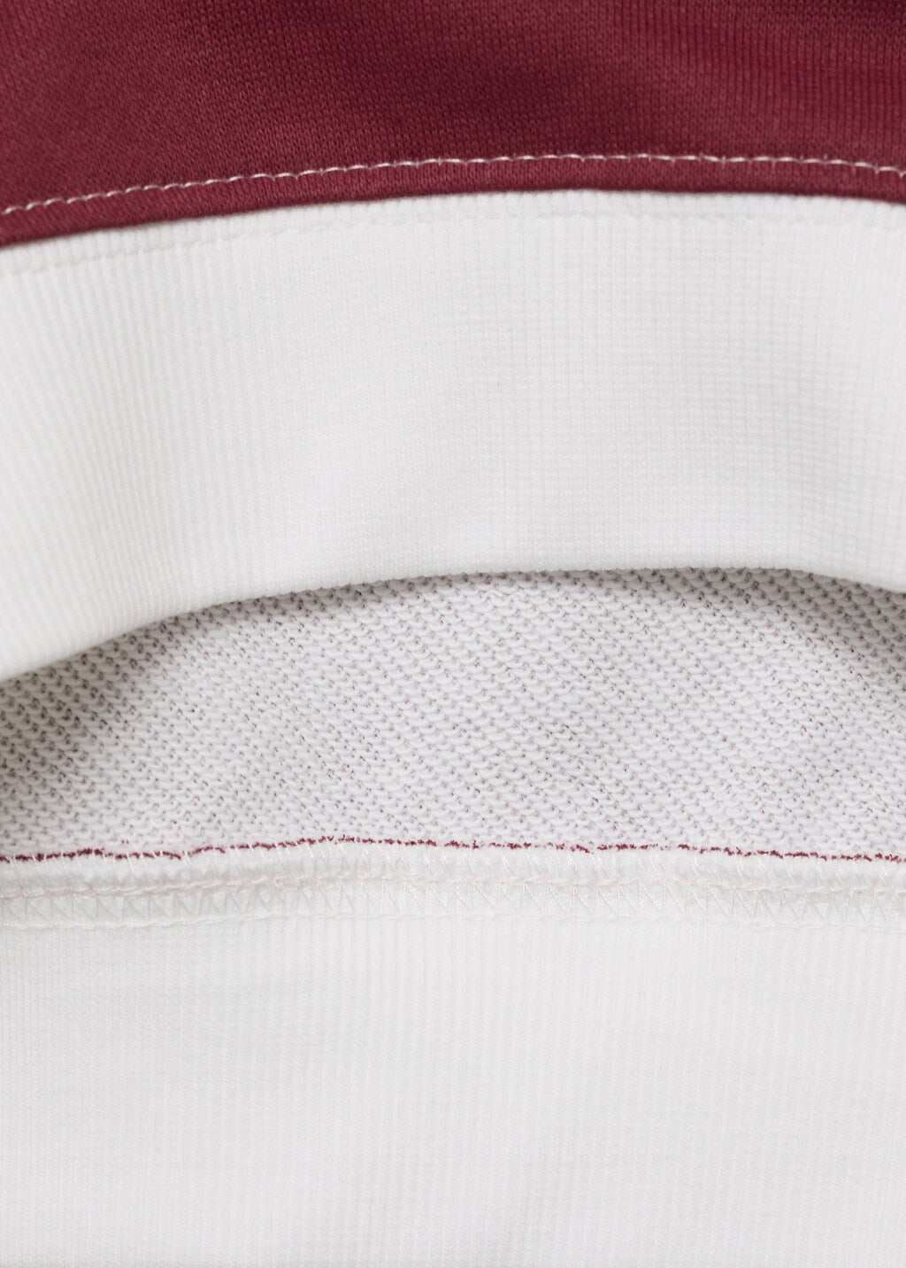 Mango sweatshirt striblo in Wine - D0