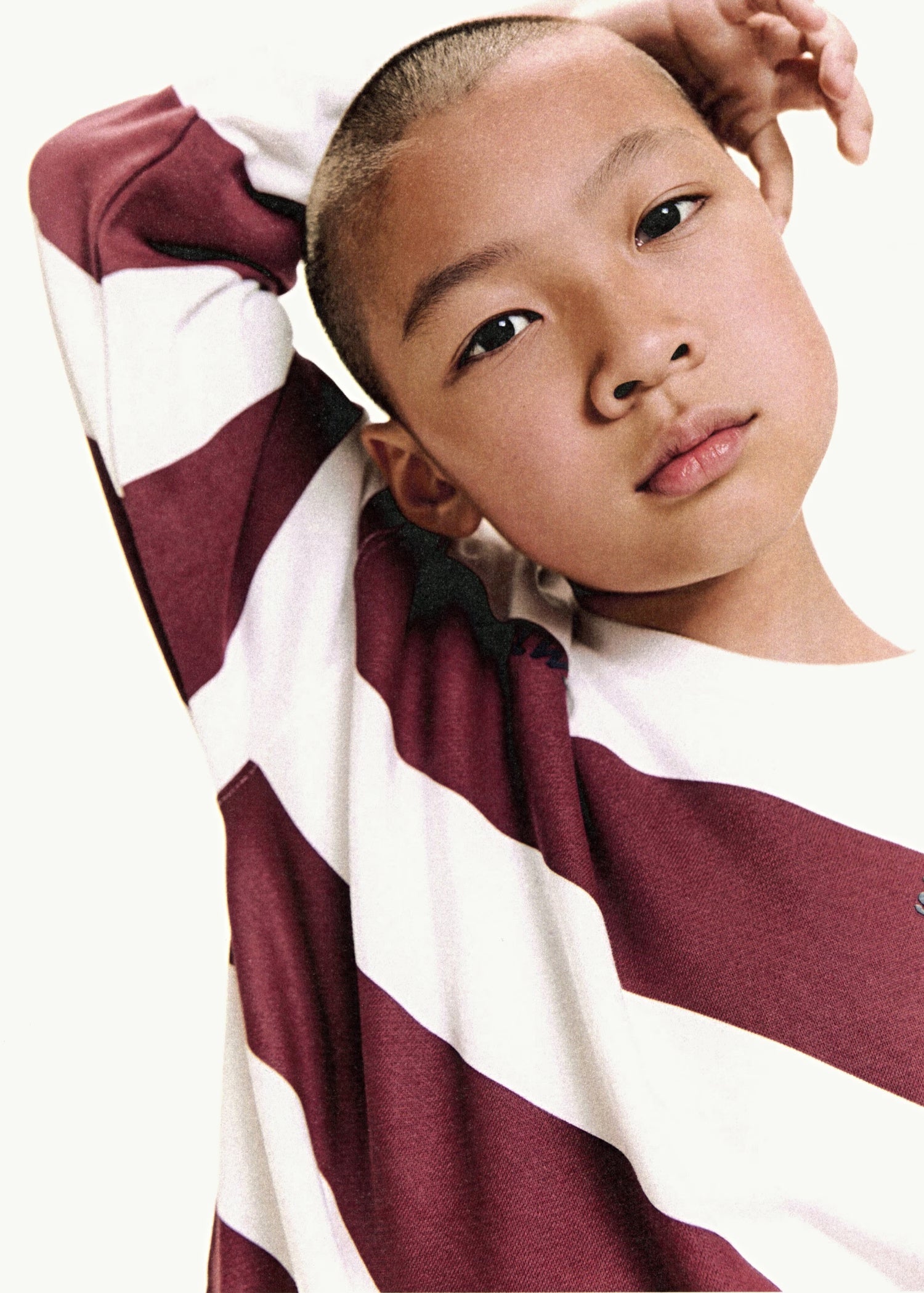 Mango sweatshirt striblo in Wine - D1