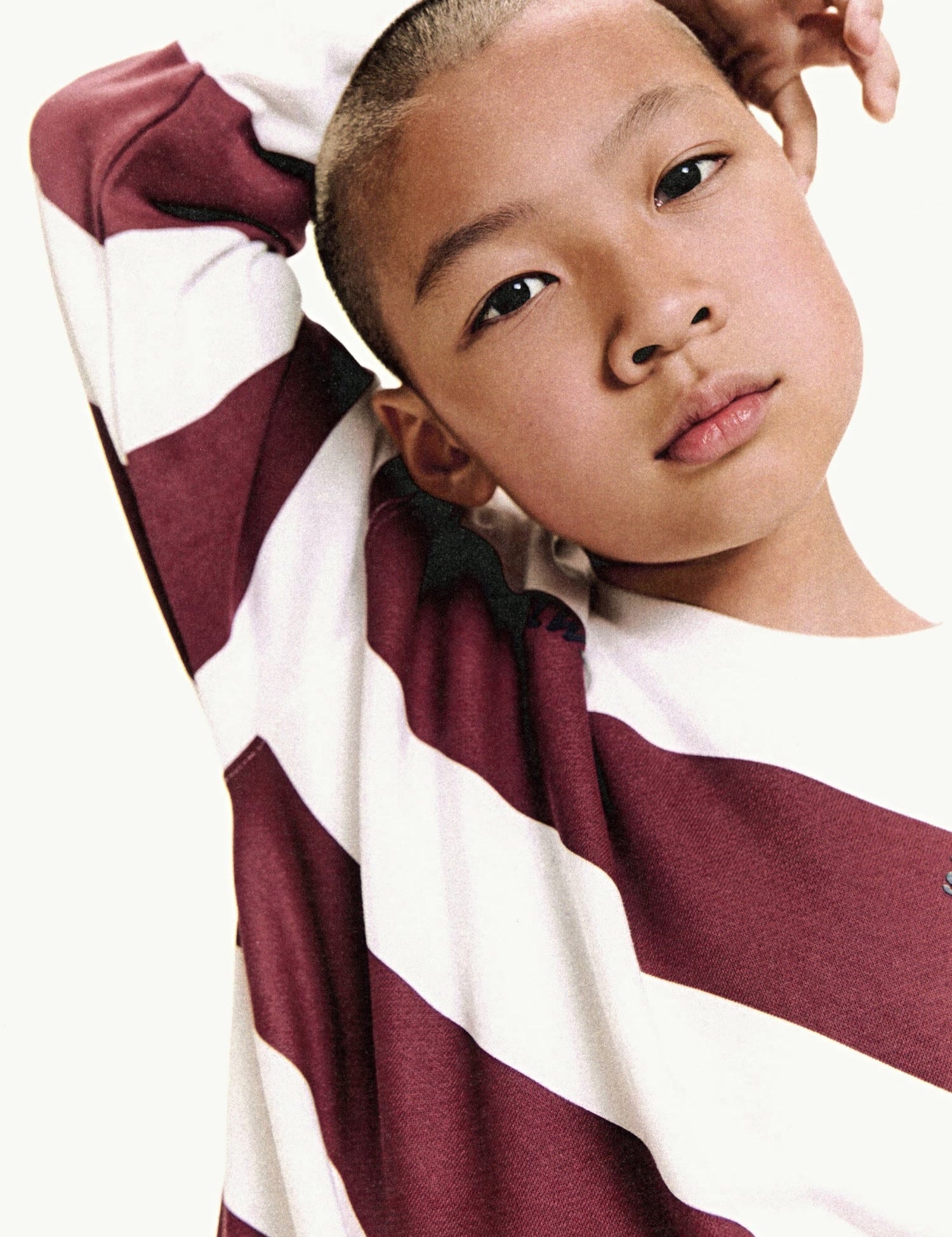 Mango sweatshirt striblo in Wine - D1