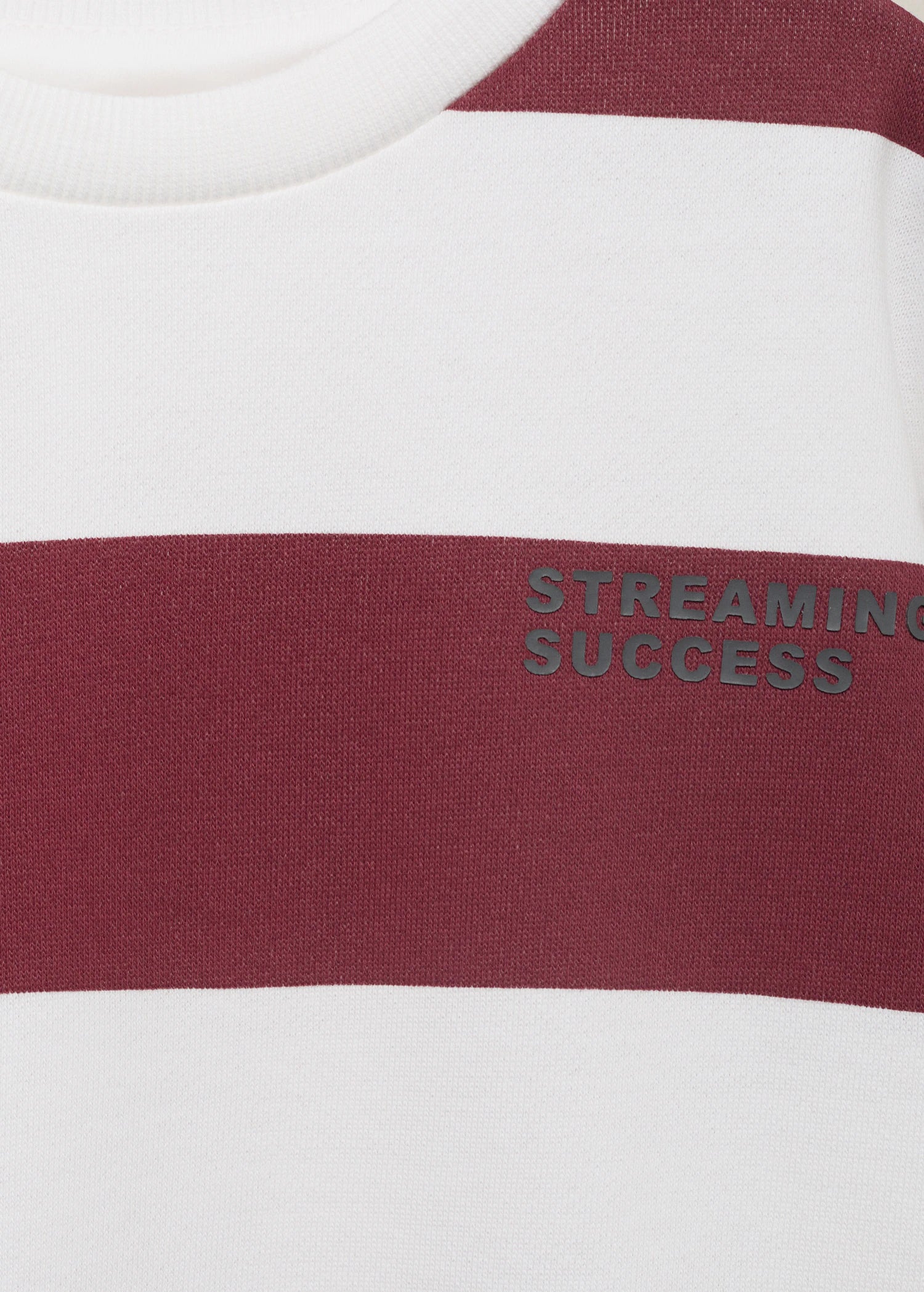 Mango sweatshirt striblo in Wine - D8