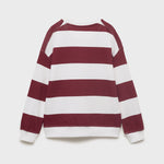 Mango sweatshirt striblo in Wine - R