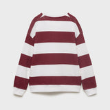 Mango sweatshirt striblo in Wine - R
