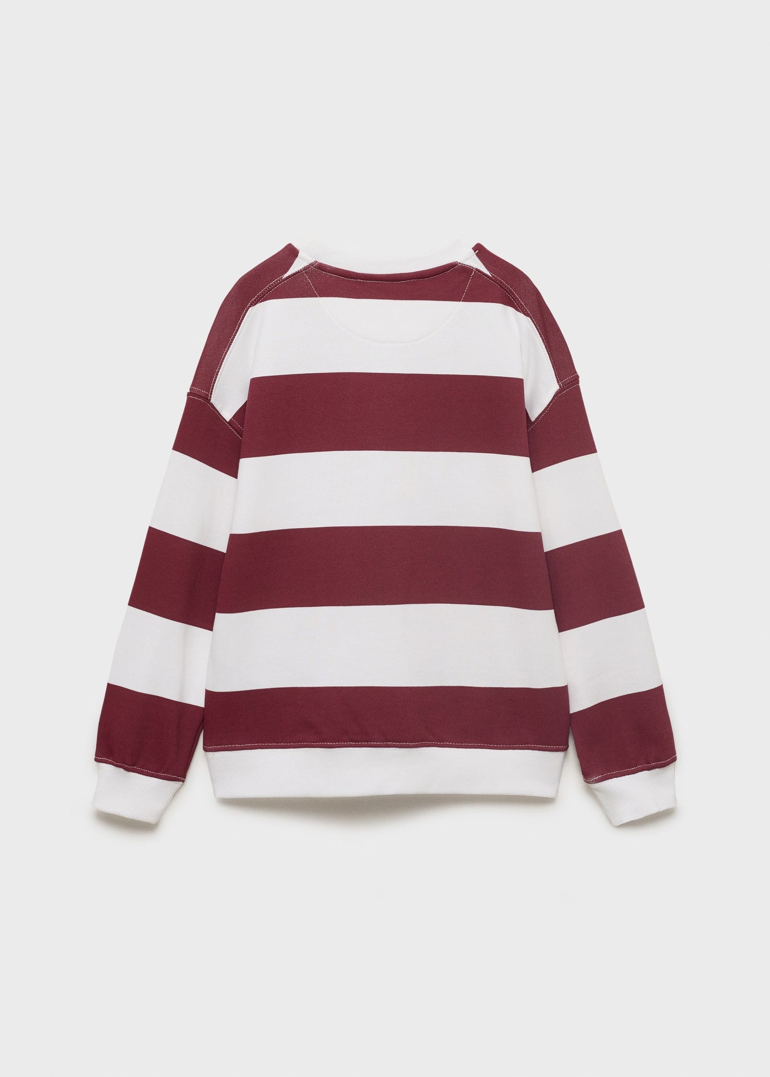 Mango sweatshirt striblo in Wine - R