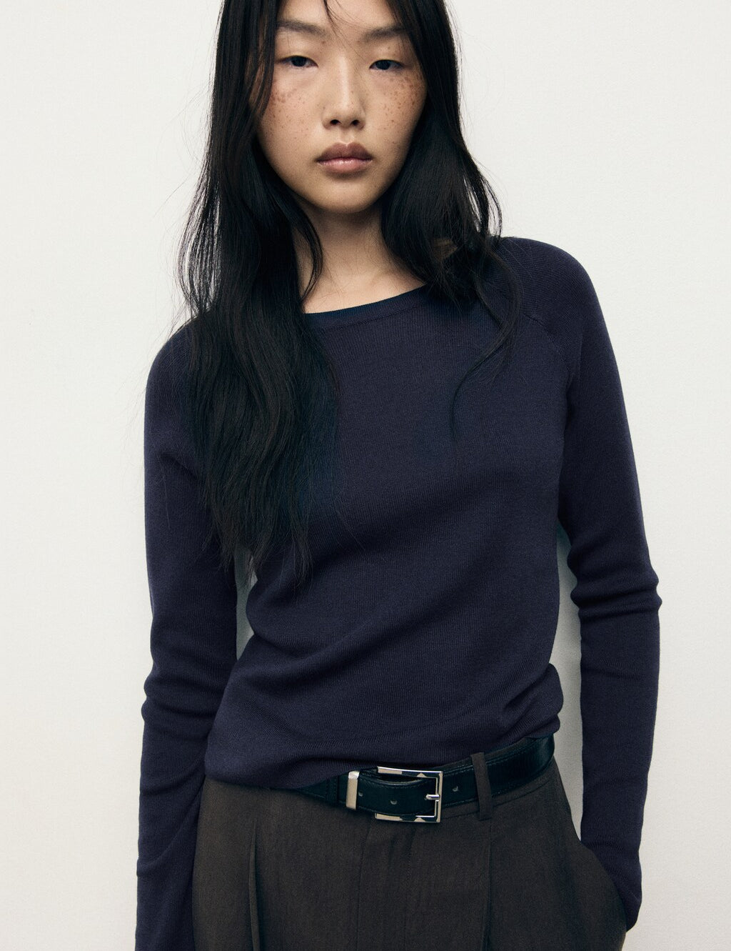 Mango sweater basikina in Navy