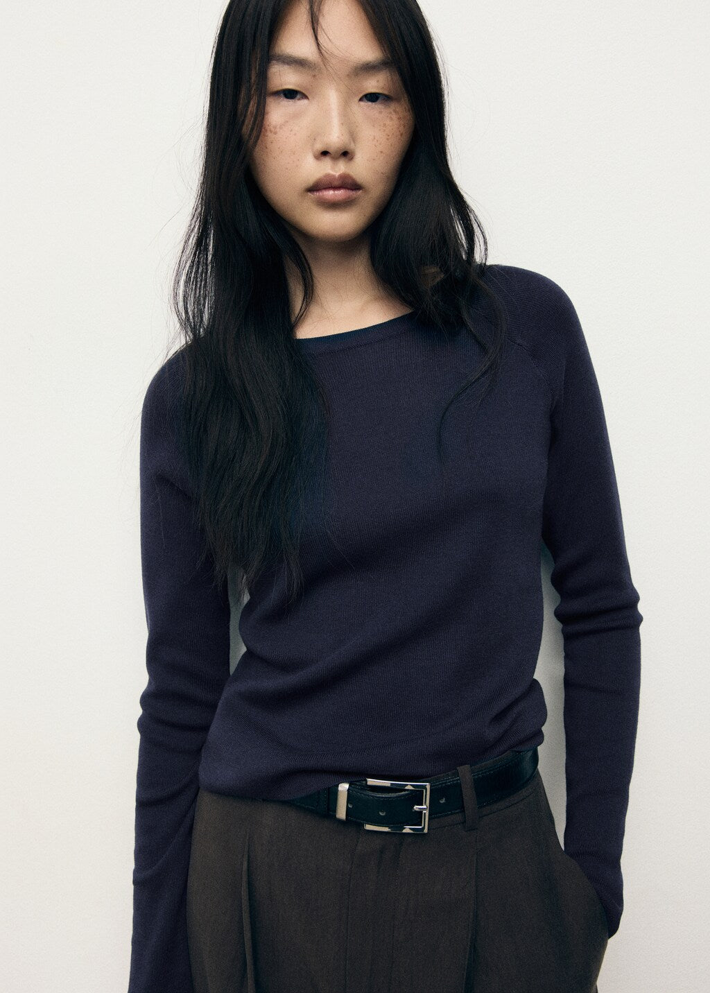 Mango sweater basikina in Navy