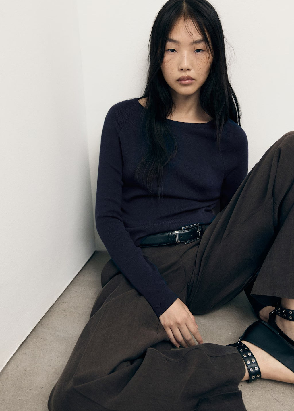 Mango sweater basikina in Navy - D2