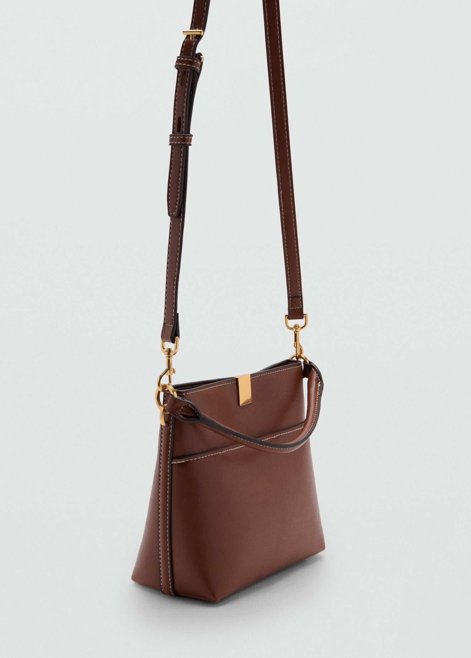 Mango bucket bag dani in Leather