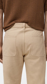 Mango jeans chet in Beige - D6