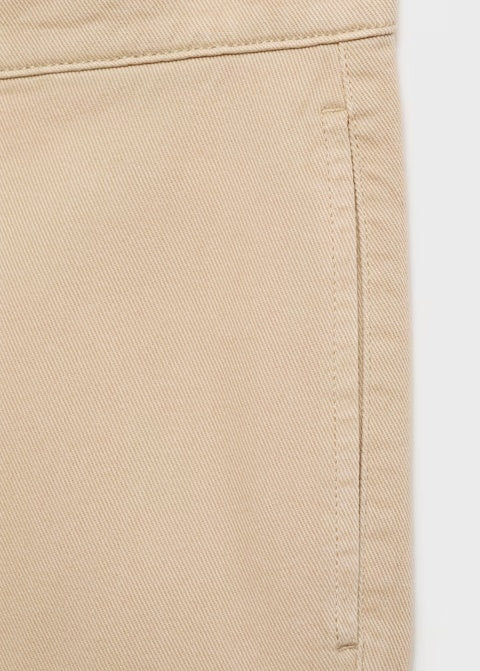 Mango jeans chet in Beige - D8