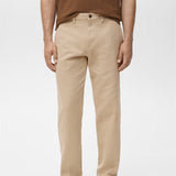 Mango jeans chet in Beige