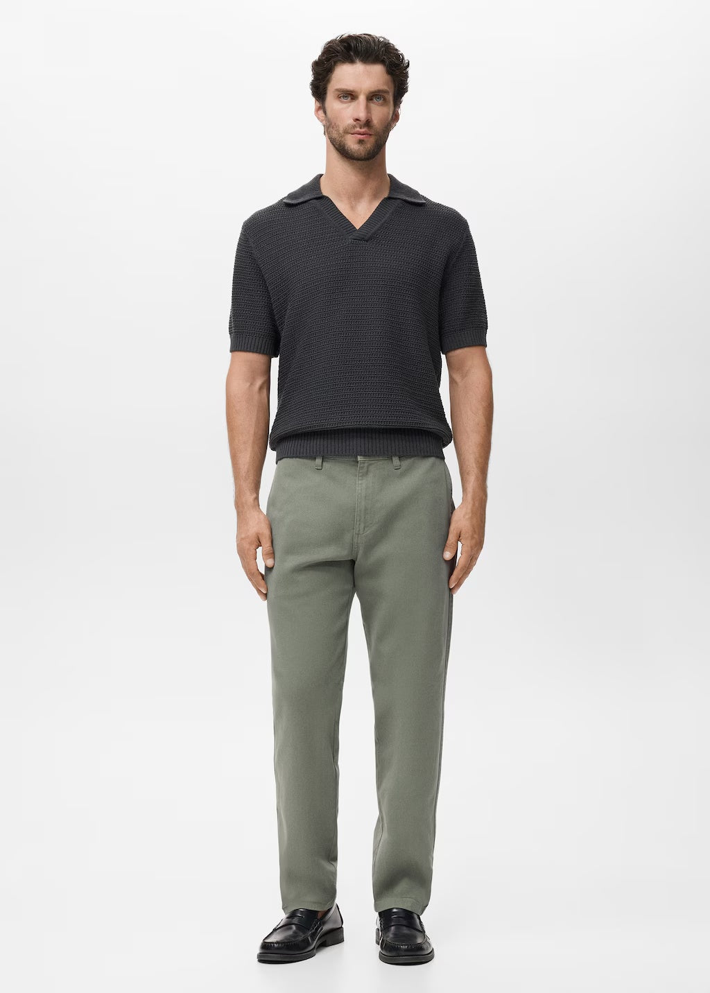 Mango jeans chet in Hunting Green - 99999999_01