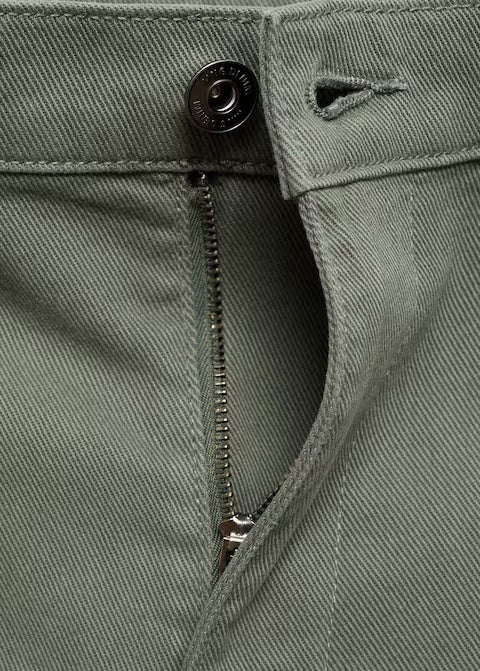 Mango jeans chet in Hunting Green - D0