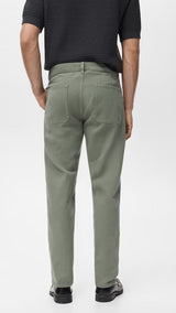 Mango jeans chet in Hunting Green - R