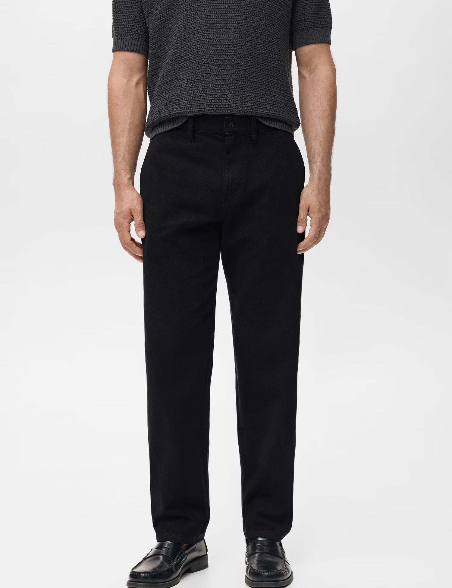 Mango jeans chet in Navy