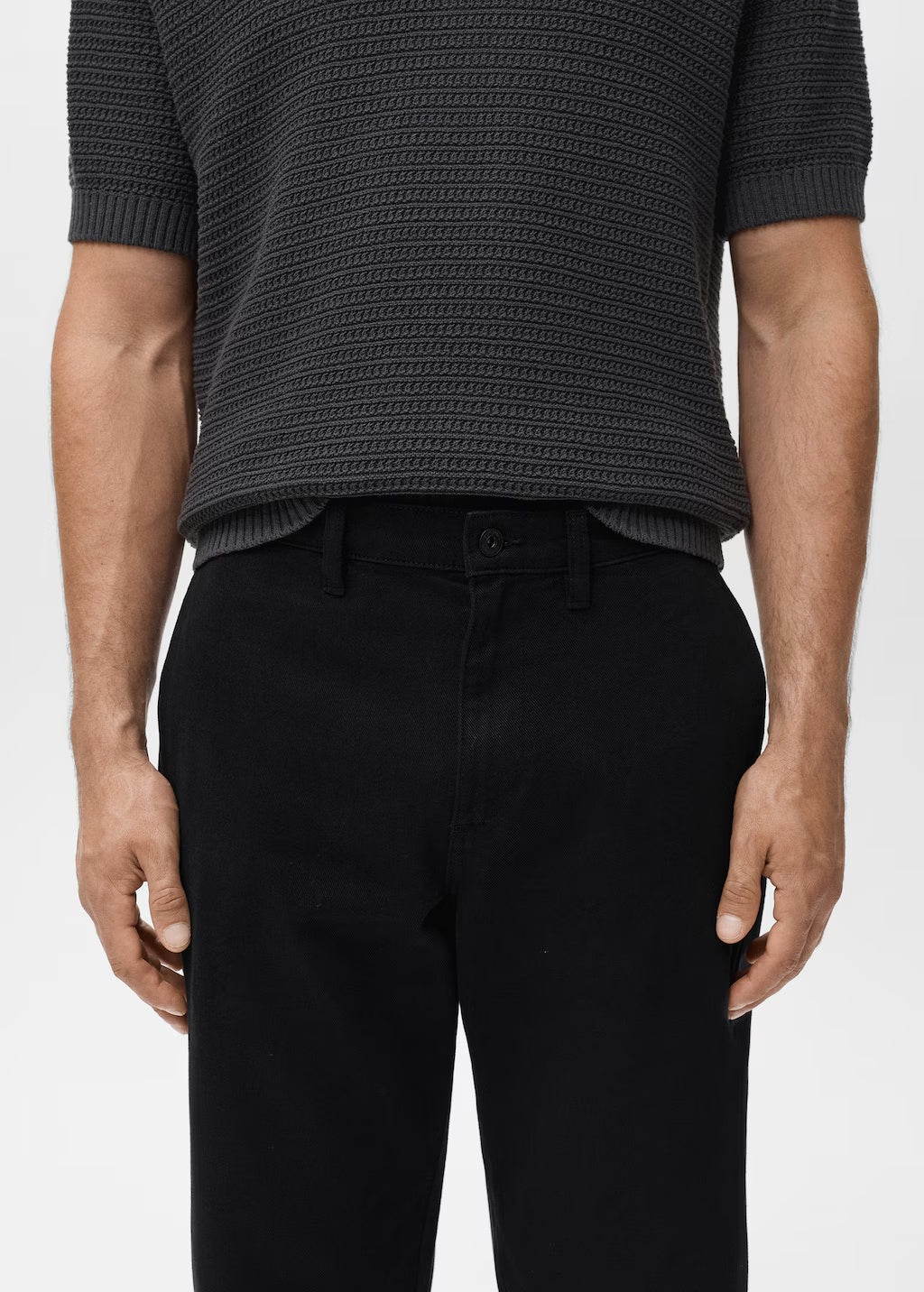 Mango jeans chet in Navy - D1