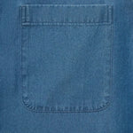 Mango shirt chambreh in Indigo - D0