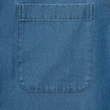 Mango shirt chambreh in Indigo - D0