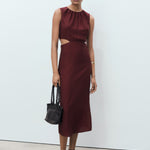 Mango dress olimpio in Garnet - 99999999_01
