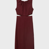 Mango dress olimpio in Garnet - B