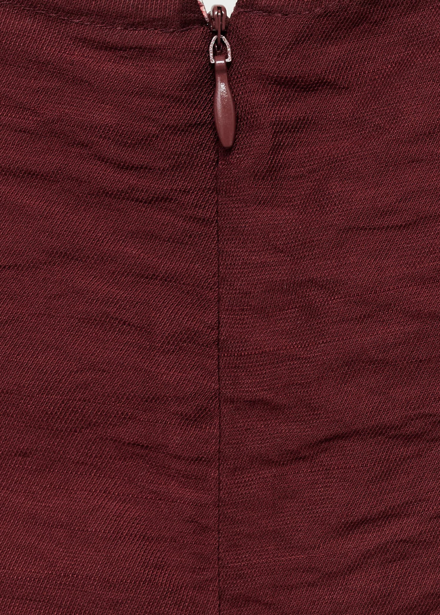 Mango dress olimpio in Garnet - D0