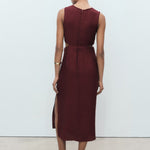 Mango dress olimpio in Garnet - R