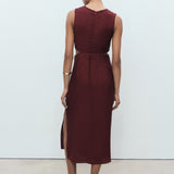 Mango dress olimpio in Garnet - R