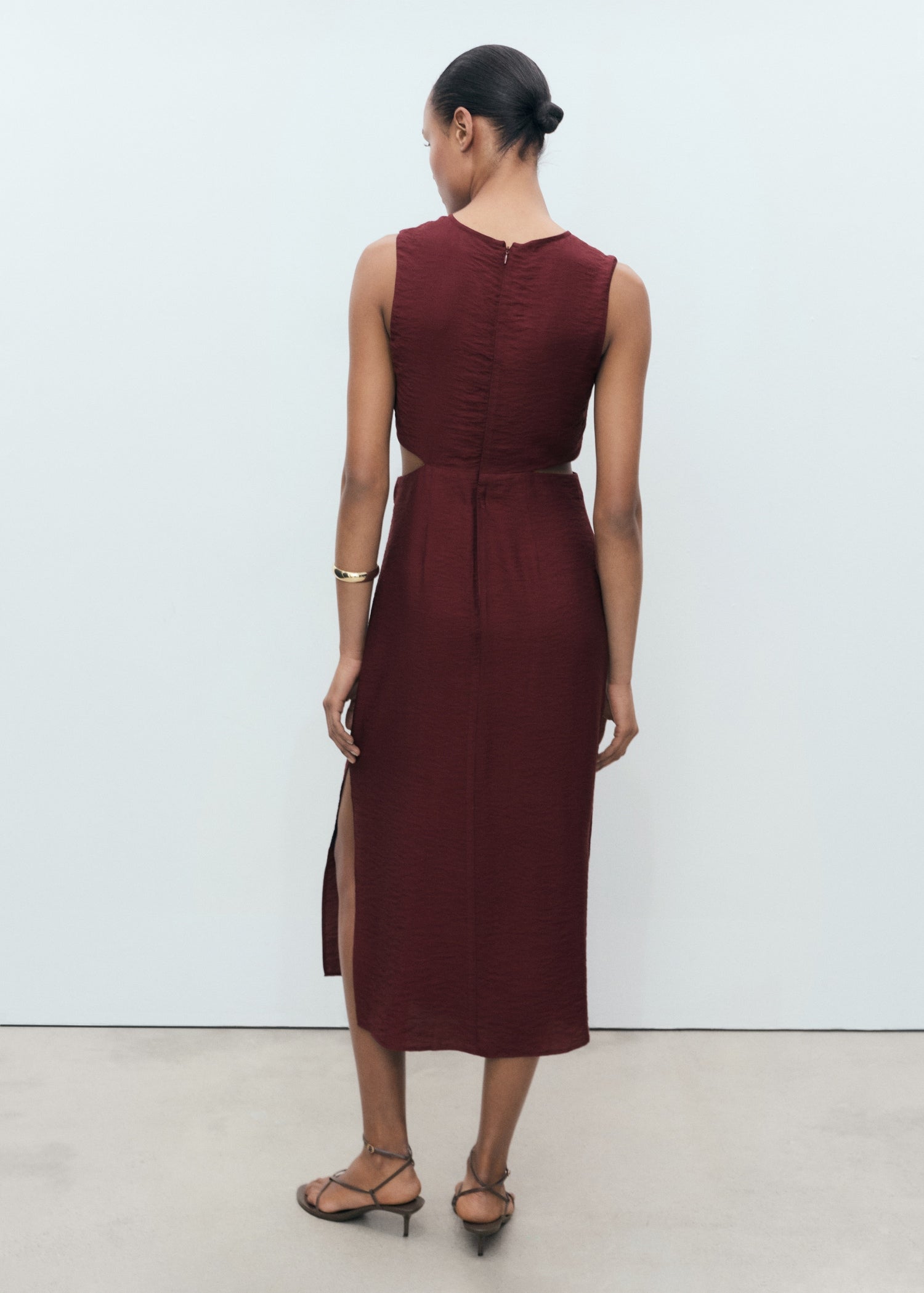 Mango dress olimpio in Garnet - R