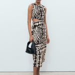 Mango dress olimpio in Black - 99999999_01